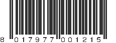 EAN 8017977001215