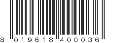 EAN 8019618400036