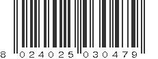 EAN 8024025030479