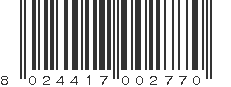EAN 8024417002770