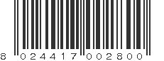 EAN 8024417002800