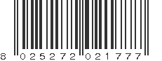 EAN 8025272021777