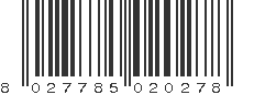 EAN 8027785020278