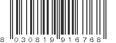 EAN 8030819916768