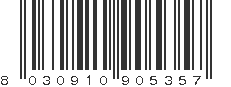 EAN 8030910905357
