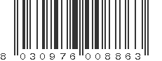 EAN 8030976008863