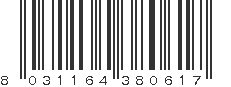 EAN 8031164380617
