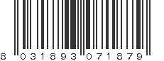 EAN 8031893071879