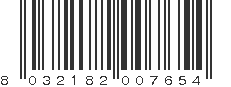 EAN 8032182007654