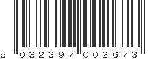 EAN 8032397002673