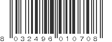 EAN 8032496010708