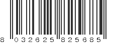 EAN 8032625825685