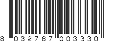 EAN 8032767003330