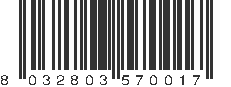 EAN 8032803570017
