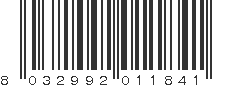 EAN 8032992011841