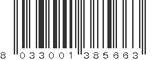 EAN 8033001385663