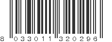 EAN 8033011320296