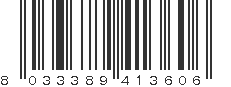 EAN 8033389413606