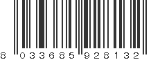 EAN 8033685928132