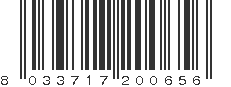 EAN 8033717200656