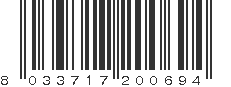 EAN 8033717200694