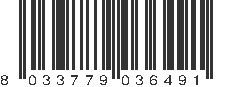 EAN 8033779036491