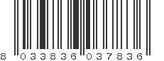 EAN 8033836037836