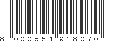 EAN 8033854918070