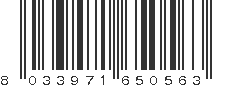 EAN 8033971650563