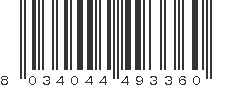EAN 8034044493360