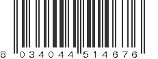 EAN 8034044514676