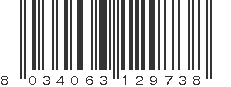 EAN 8034063129738