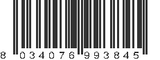 EAN 8034076993845