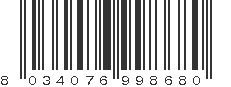 EAN 8034076998680