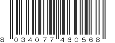 EAN 8034077460568