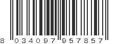 EAN 8034097957857