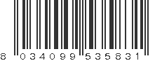 EAN 8034099535831