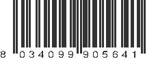 EAN 8034099905641