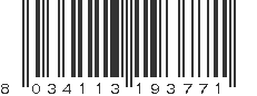 EAN 8034113193771