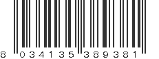 EAN 8034135389381