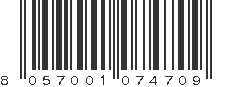 EAN 8057001074709