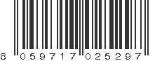 EAN 8059717025297