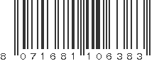EAN 8071681106383
