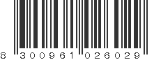 EAN 8300961026029