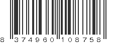EAN 8374960108758