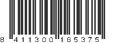 EAN 8411300165375