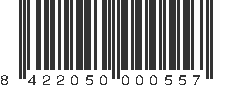 EAN 8422050000557