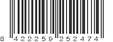 EAN 8422259252474