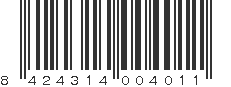 EAN 8424314004011