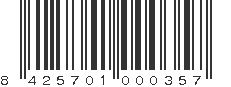 EAN 8425701000357